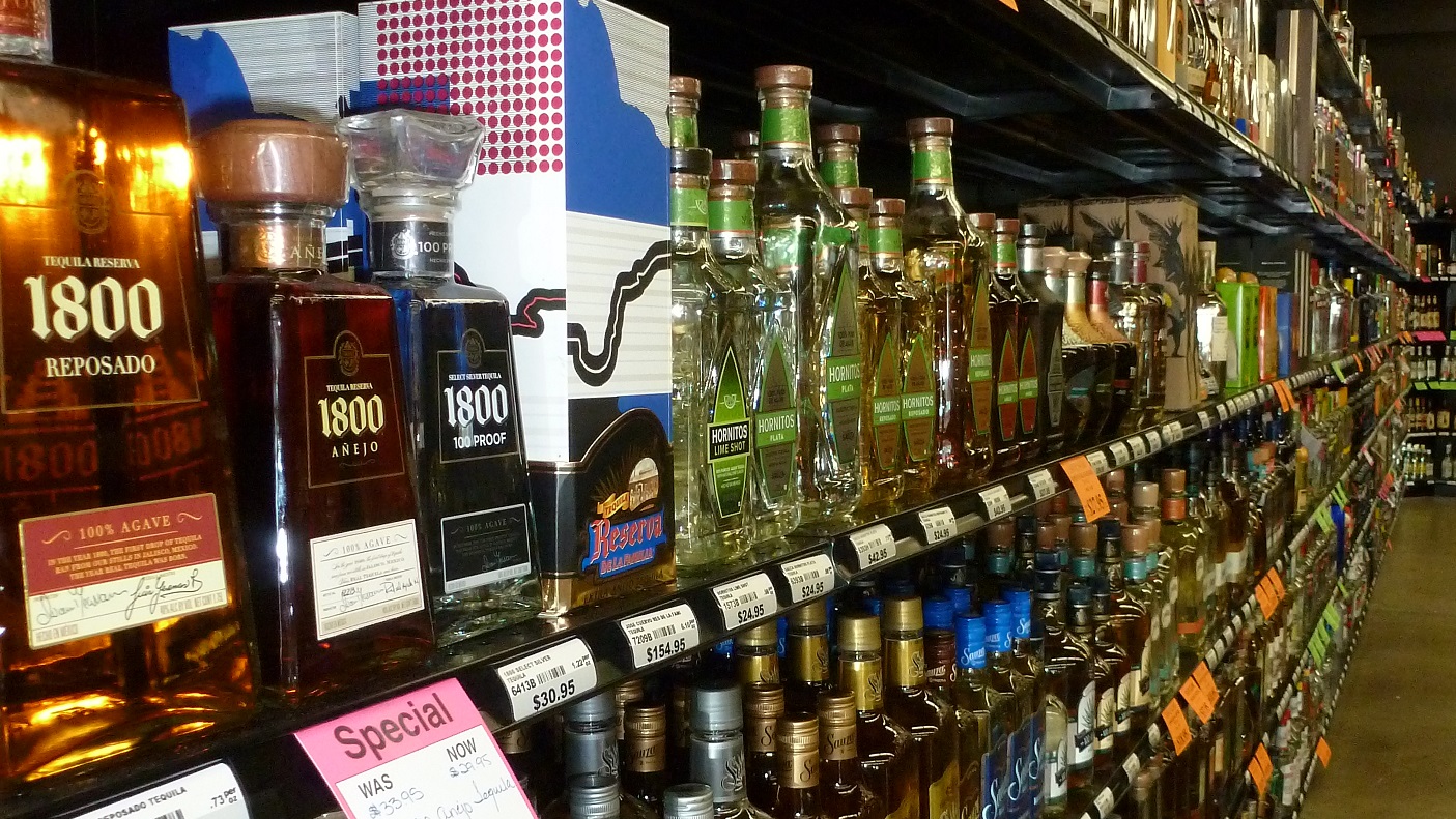 Tequila and Mezcal as far as the eye can see!